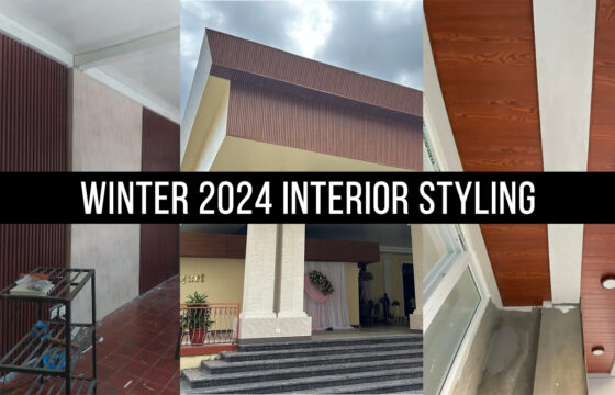 Winter 2024 Interior Styling: Cozy Homes with PVC, WPC, Charcoal Panels, and UV Sheets